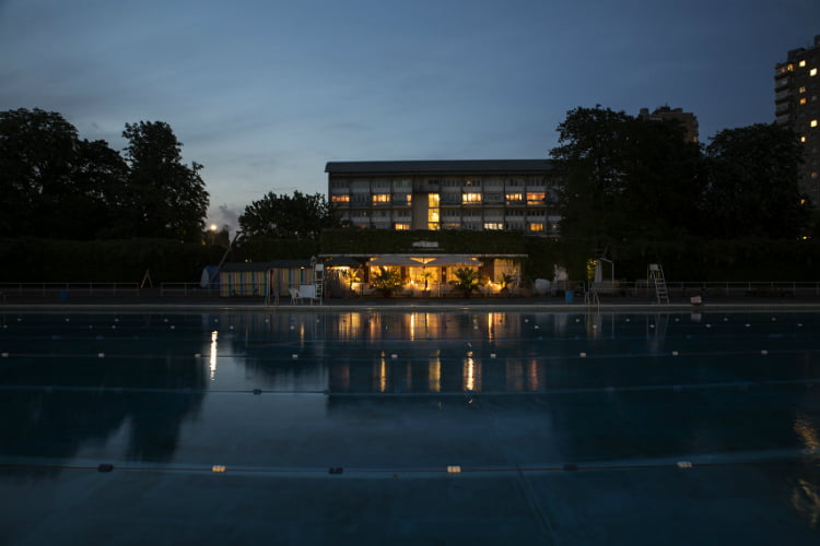 brockwell lido sauna