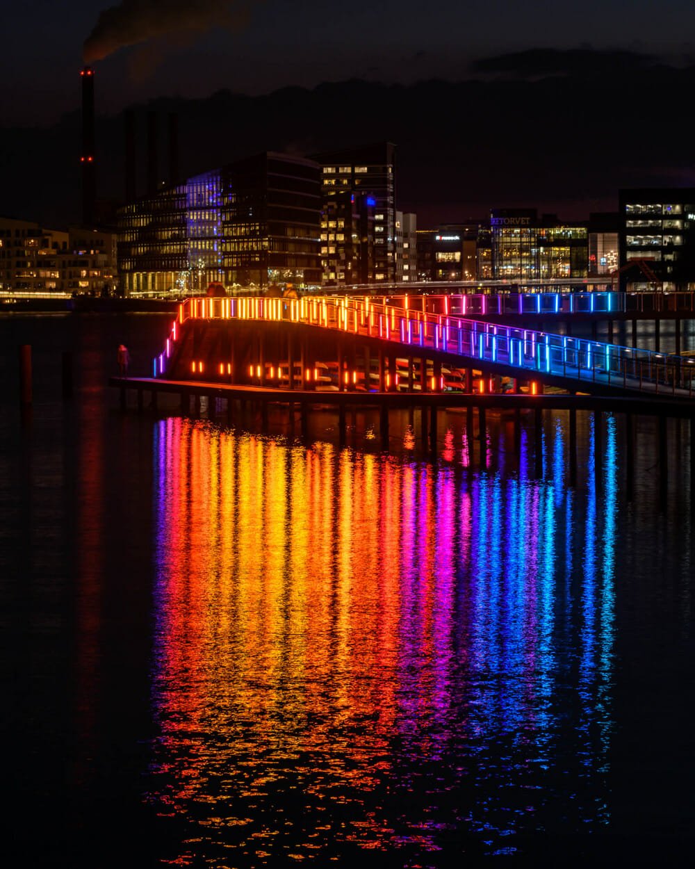 A Light Festival On The Banks of the Thames Battersea Gets Lit Up