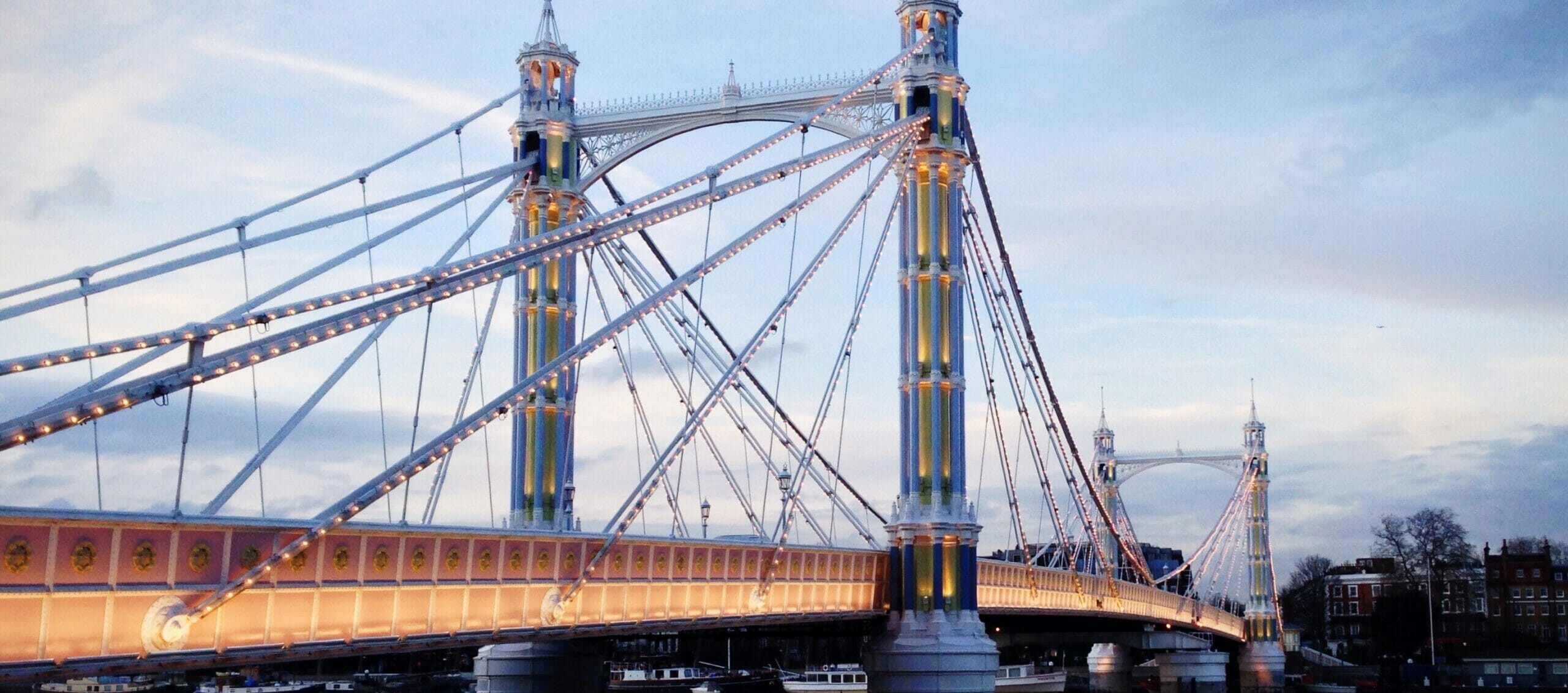 Albert Bridge One Of London's Most Beautiful Riverside Spots